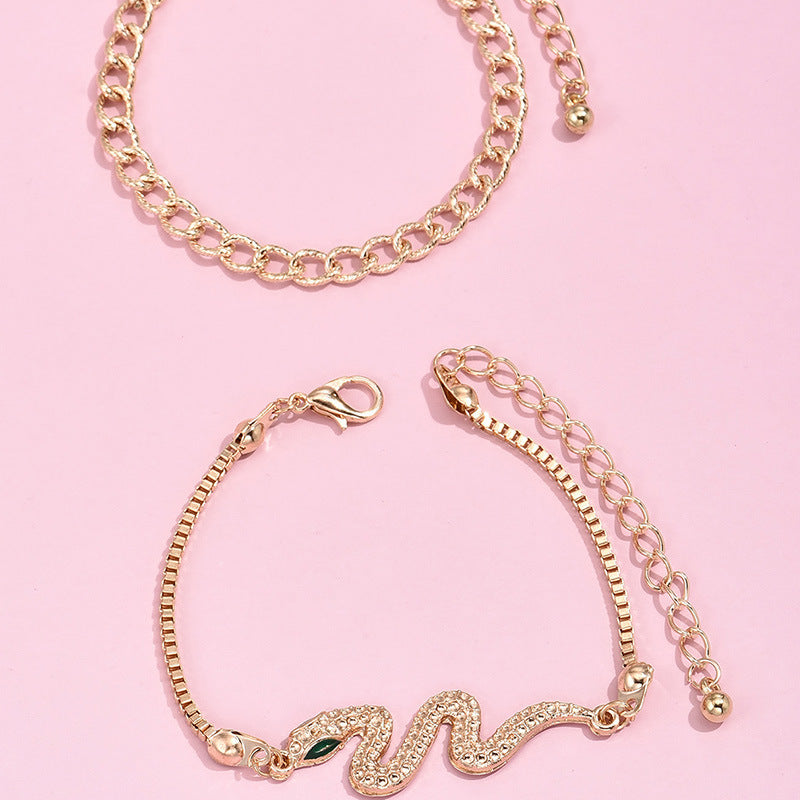 Personalized Women's Bangle Bracelet Combination Set Series Popular Fashion New