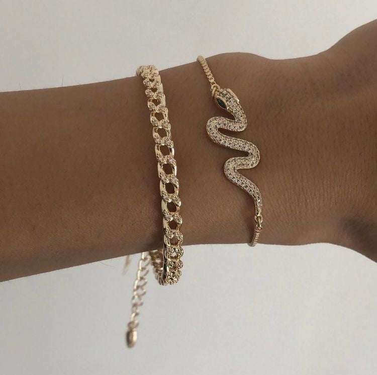 Personalized Women's Bangle Bracelet Combination Set Series Popular Fashion New
