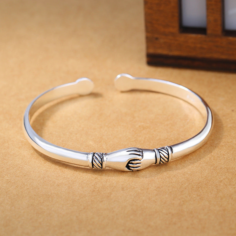 Retro Bracelet Female Hand Ornaments Handshake Creative Bracelets