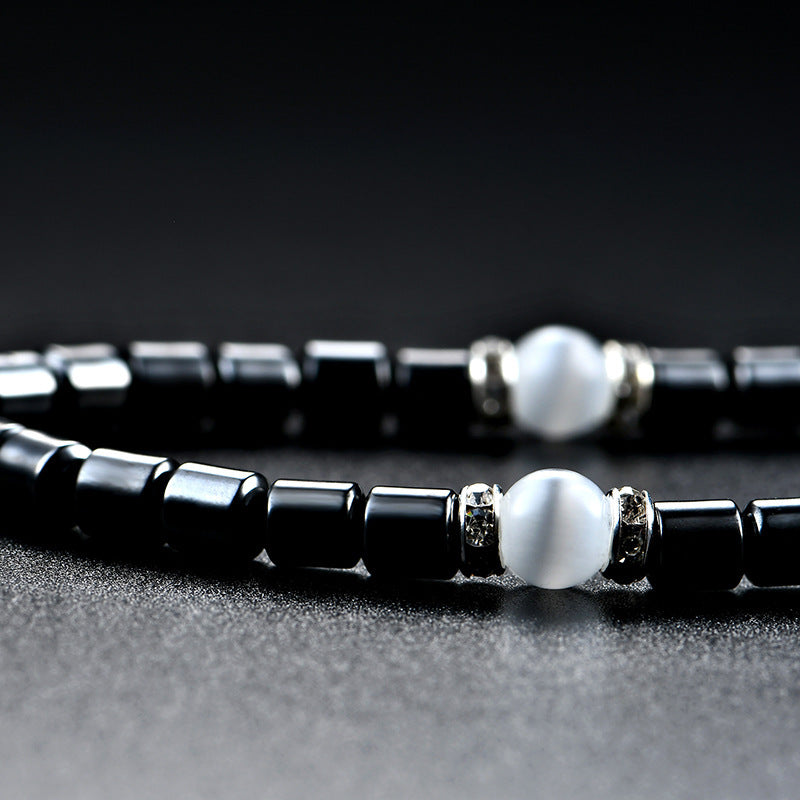 Fashion Hematite Necklace Diamond Crystal Necklace