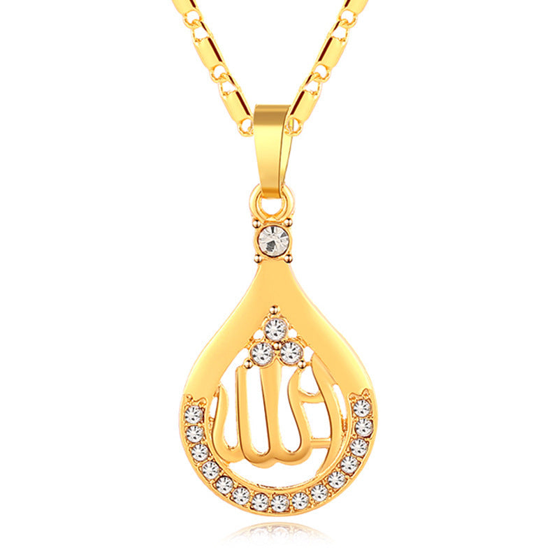 Middle East Drop Necklace European And American Fashion