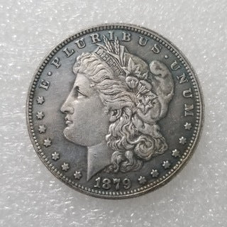 1887-S USA Morgan Dollar coins